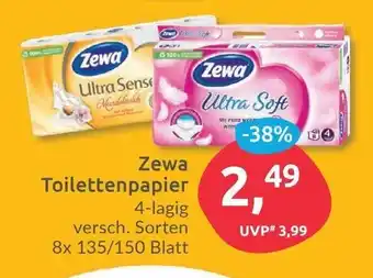 Budni Zewa Toilettenpapier 8 Rollen Angebot