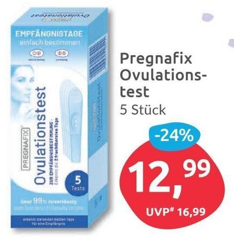 Pregnafix Ovulationstest 5st Angebot bei Budni