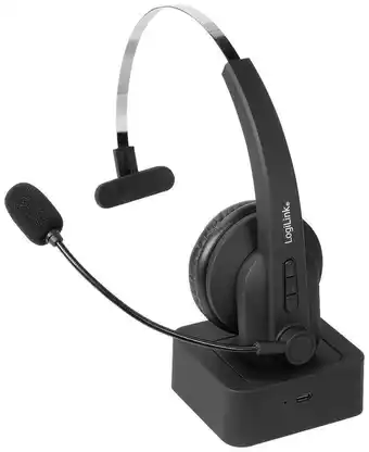 Conrad LogiLink BT0059 Telefon On Ear Headset Bluetooth® Mono Schwarz Angebot