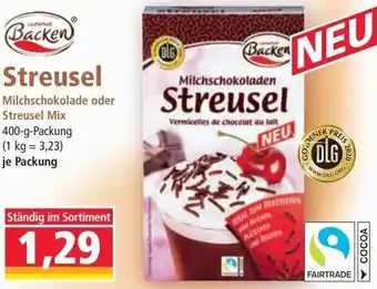 Norma Backen Streusel 400 g Angebot