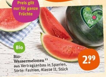 tegut Bio Wassermelonen Angebot