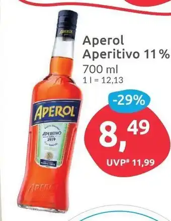 Budni Aperol Aperitivo 700ml Angebot