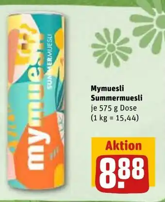 REWE Mymuesli Summermuesli 575g Angebot