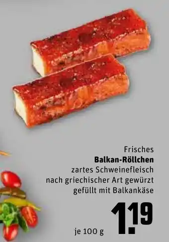 REWE Balkan-Rollchen 100g Angebot