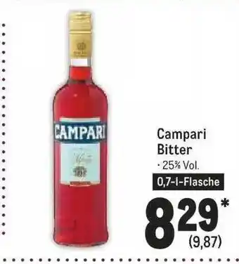 METRO Camparin Bitter Angebot