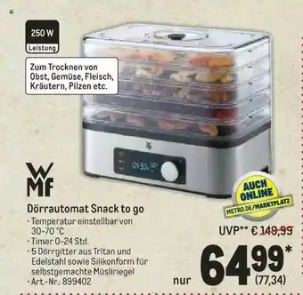 METRO Wmf Dörrautomat Snack To Go Angebot