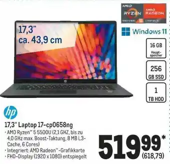 METRO Hp 17,3 Angebot