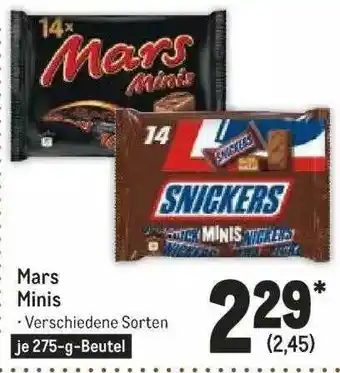 METRO Mars Minis Angebot