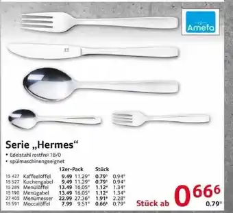 Selgros Amefa Serie „hermes” Angebot