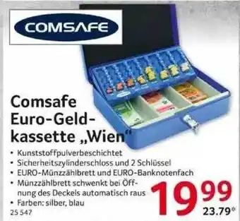 Selgros Comsafe Euro-geld-kassette „wien” Angebot