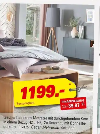 Höffner Skagen beds boxspringbett Angebot