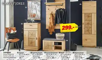 Höffner Gray & jones garderobe Angebot