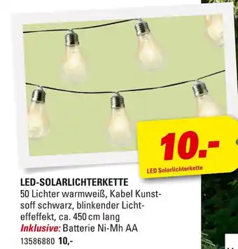 Höffner Led-solarlichterkette Angebot