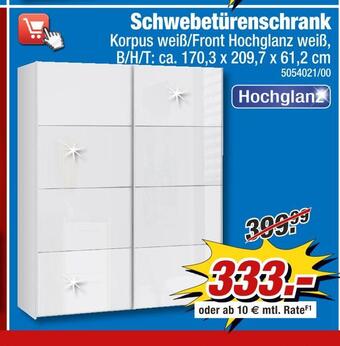 Poco Schwebetürenschrank Angebot