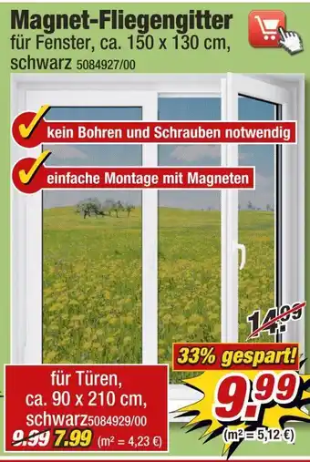 Poco Magnet-fliegengitter Angebot