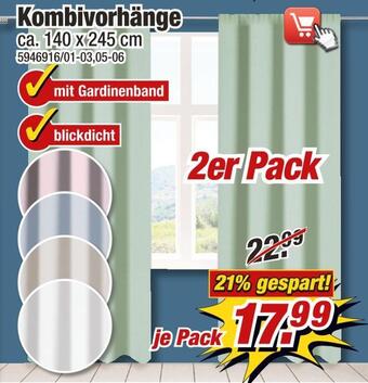 Poco Kombivorhänge Angebot