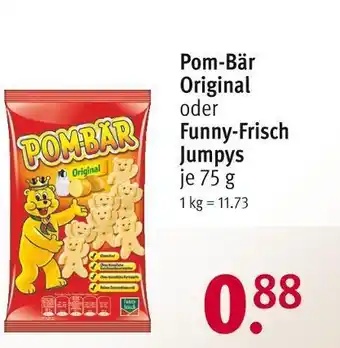 Rossmann Pom-bär original oder funny-frisch knabberzeug Angebot