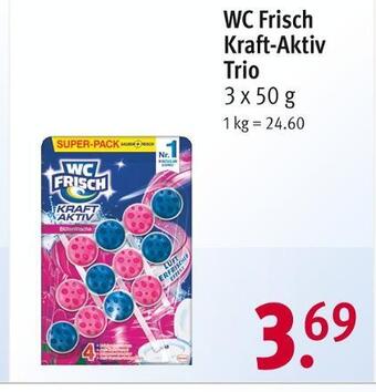Rossmann Wc frisch kraft-aktiv trio Angebot