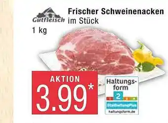 Marktkauf Gutfleisch Frischer Schweinenacken Angebot