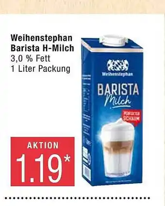 Marktkauf Weihenstephan Barista H-milch Angebot