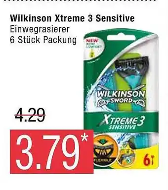 Marktkauf Wilkinson Xtreme 3 Sensitive Angebot