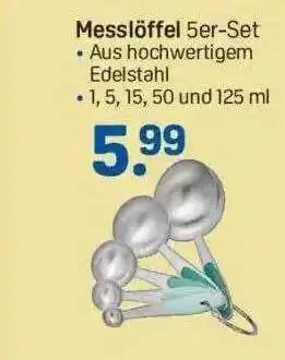 Rossmann Messlöffel Angebot