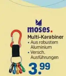 Rossmann Moses Multi-karabiner Angebot