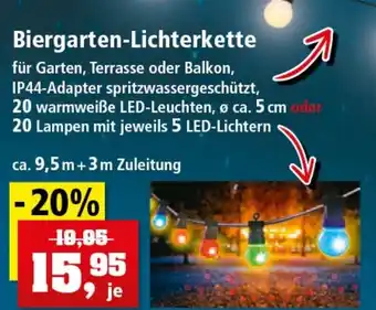 Thomas Philipps Biergarten Lichterkette Angebot