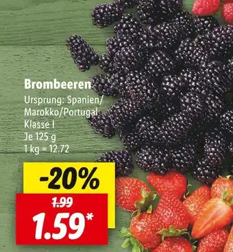 Lidl Brombeeren Angebot