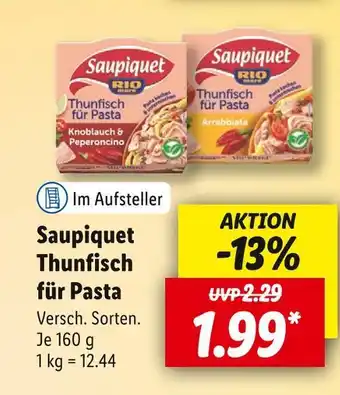 Lidl Saupiquet thunfisch für pasta Angebot