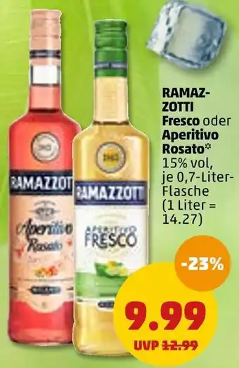 PENNY Ramazzotti fresco oder aperitivo rosato Angebot