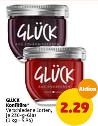 PENNY Glück konfitüre Angebot