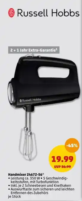 PENNY Russell hobbs handmixer 24672-56 Angebot