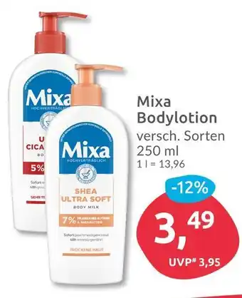 Budni Mixa bodylotion Angebot