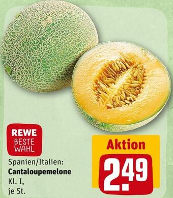 REWE Rewe beste wahl cantaloupemelone Angebot