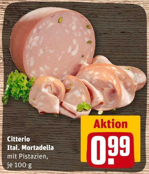 Citterio mortadella Angebot bei REWE