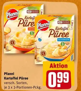 REWE Pfanni kartoffelpüree Angebot