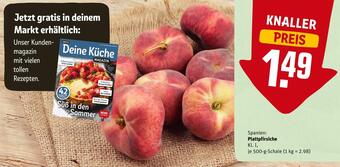 REWE Plattpfirsiche Angebot