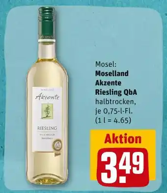 REWE Moselland weißwein Angebot