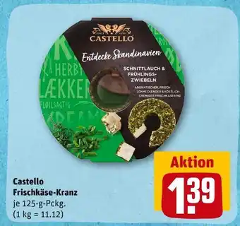 REWE Castello frischkäse-kranz Angebot