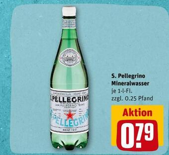 REWE S. pellegrino mineralwasser Angebot