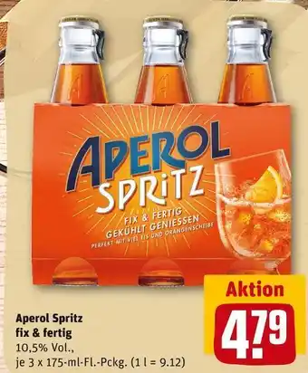 REWE Aperol spritz aperitif Angebot