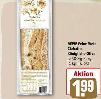 REWE Rewe feine welt ciabatta Angebot