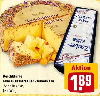 REWE Deichblume oder biss dersauer zauberkäse Angebot