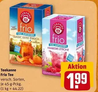 REWE Teekanne frio tee Angebot