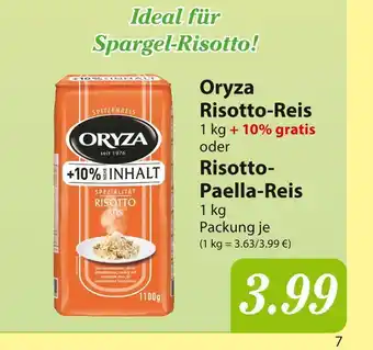 Famila Nord Ost Oryza risotto-reis oder risotto-paella-reis Angebot