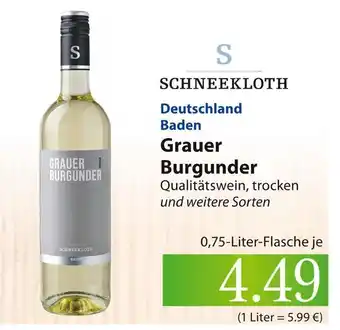 Famila Nord Ost Schneekloth grauer burgunder Angebot
