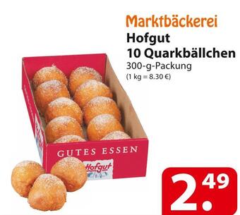 Famila Nord Ost Hofgut 10 quarkbällchen Angebot