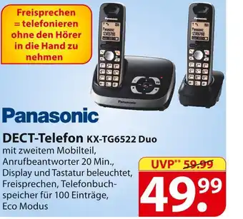 Famila Nord Ost Dect-telefon kx-tg6522 duo Angebot