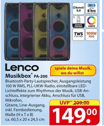 Famila Nord Ost Musikbox pa-200 Angebot